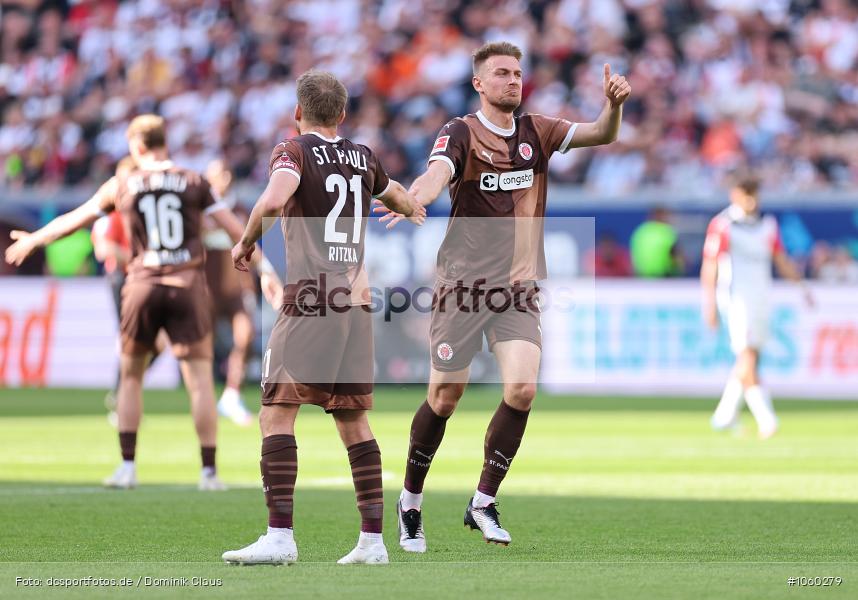 FC St. Pauli, Eintracht Frankfurt, Bundesliga, Voetball, Sport, Le Football, Germany, Futbol, Fotball, Fussball, Deutschland, DFL, DFB, Calcio, 2024/25, Saison 2024/2025 - Bild-ID: 1060279