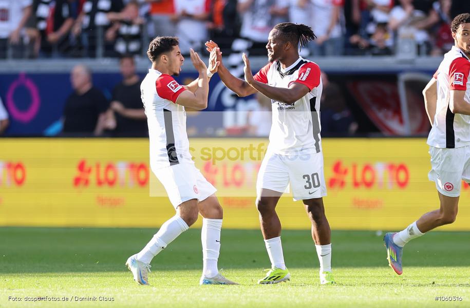 FC St. Pauli, Eintracht Frankfurt, Bundesliga, Voetball, Sport, Le Football, Germany, Futbol, Fotball, Fussball, Deutschland, DFL, DFB, Calcio, 2024/25, Saison 2024/2025 - Bild-ID: 1060316