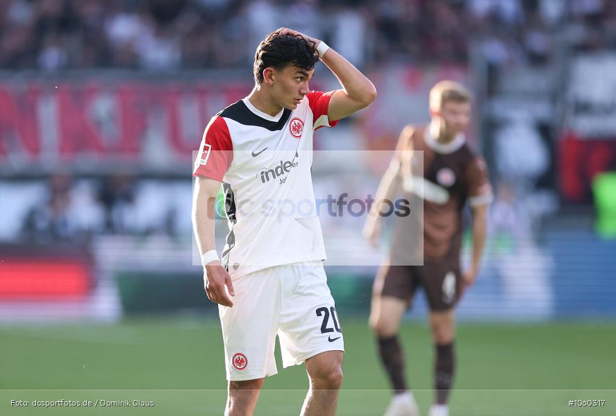 FC St. Pauli, Eintracht Frankfurt, Bundesliga, Voetball, Sport, Le Football, Germany, Futbol, Fotball, Fussball, Deutschland, DFL, DFB, Calcio, 2024/25, Saison 2024/2025 - Bild-ID: 1060317