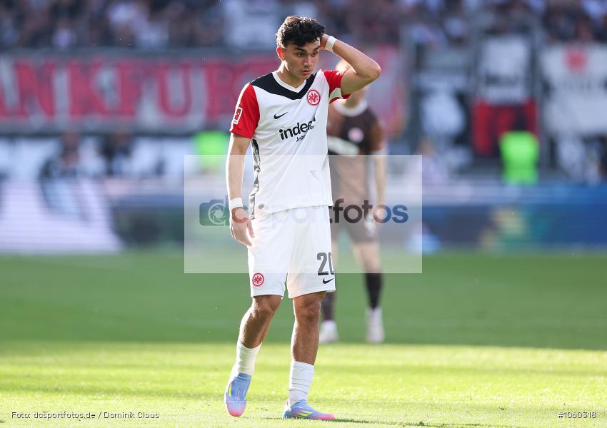 FC St. Pauli, Eintracht Frankfurt, Bundesliga, Voetball, Sport, Le Football, Germany, Futbol, Fotball, Fussball, Deutschland, DFL, DFB, Calcio, 2024/25, Saison 2024/2025 - Bild-ID: 1060318