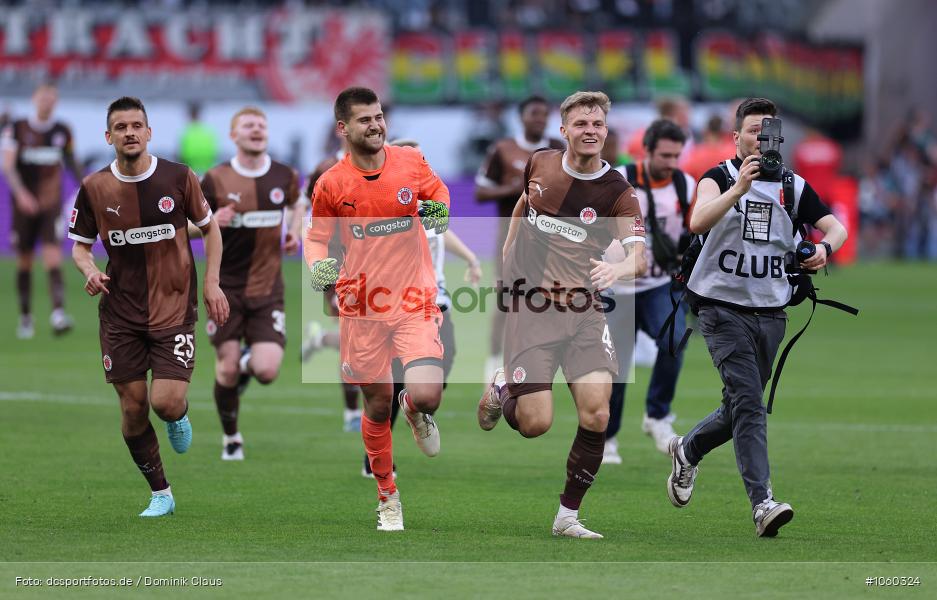 FC St. Pauli, Eintracht Frankfurt, Bundesliga, Voetball, Sport, Le Football, Germany, Futbol, Fotball, Fussball, Deutschland, DFL, DFB, Calcio, 2024/25, Saison 2024/2025 - Bild-ID: 1060324