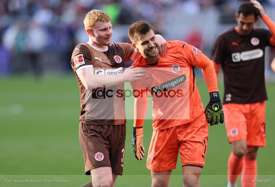 FC St. Pauli, Eintracht Frankfurt, Bundesliga, Voetball, Sport, Le Football, Germany, Futbol, Fotball, Fussball, Deutschland, DFL, DFB, Calcio, 2024/25, Saison 2024/2025 - Bild-ID: 1060330