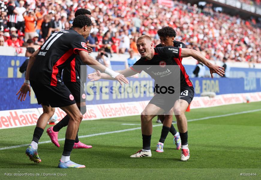 Eintracht Frankfurt, SC Freiburg, 1. Bundesliga, Bundesliga, Voetball, Sport, Le Football, Germany, Futbol, Fotball, Fussball, Deutschland, DFL, DFB, Calcio, 2024/25, Saison 2024/2025 - Bild-ID: 1060414