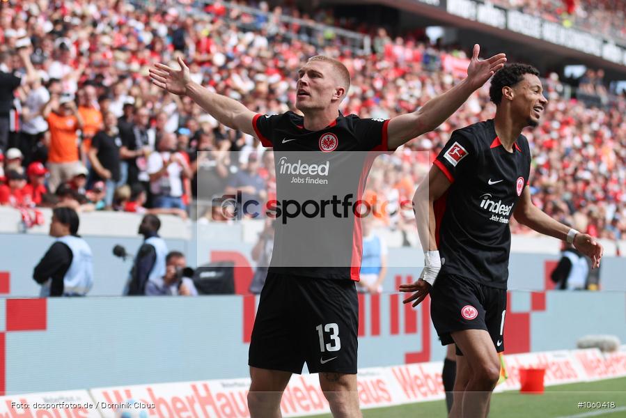 Eintracht Frankfurt, SC Freiburg, 1. Bundesliga, Bundesliga, Voetball, Sport, Le Football, Germany, Futbol, Fotball, Fussball, Deutschland, DFL, DFB, Calcio, 2024/25, Saison 2024/2025 - Bild-ID: 1060418