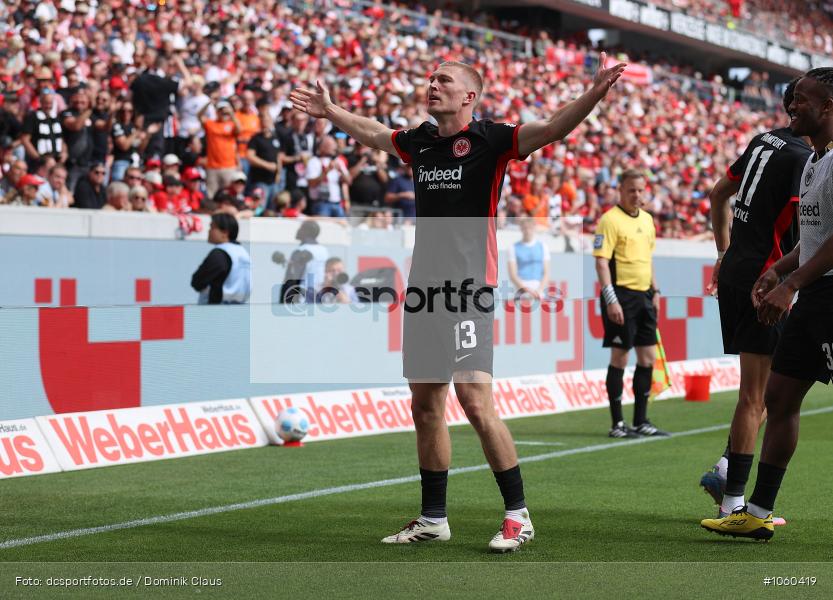 Eintracht Frankfurt, SC Freiburg, 1. Bundesliga, Bundesliga, Voetball, Sport, Le Football, Germany, Futbol, Fotball, Fussball, Deutschland, DFL, DFB, Calcio, 2024/25, Saison 2024/2025 - Bild-ID: 1060419