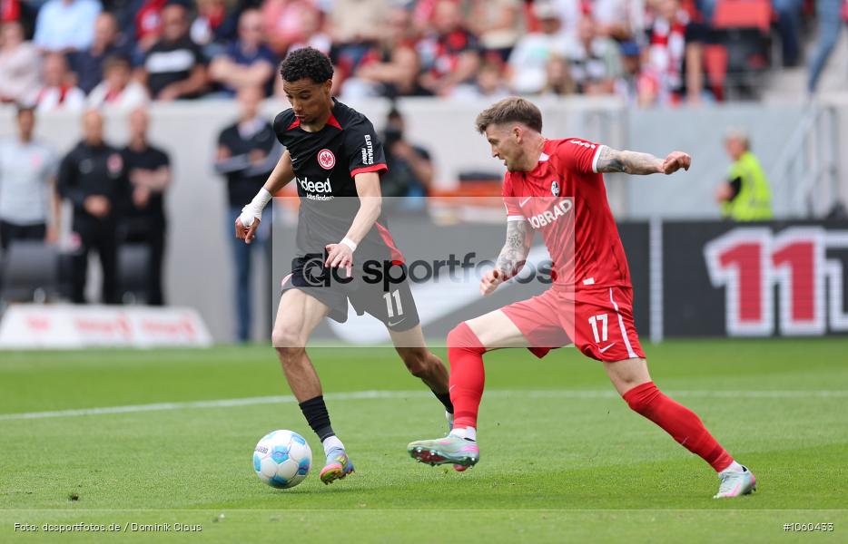 Eintracht Frankfurt, SC Freiburg, 1. Bundesliga, Bundesliga, Voetball, Sport, Le Football, Germany, Futbol, Fotball, Fussball, Deutschland, DFL, DFB, Calcio, 2024/25, Saison 2024/2025 - Bild-ID: 1060433