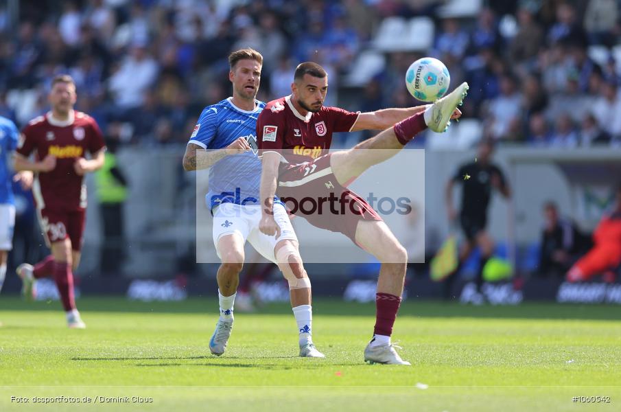 SSV Jahn Regensburg, SV Darmstadt 98, 2. Liga, 2. Bundesliga, Bundesliga, Liga, Voetball, Sport, Le Football, Germany, Futbol, Fotball, Fussball, Deutschland, DFL, DFB, Calcio, 2024/25, Saison 2024/2025 - Bild-ID: 1060542