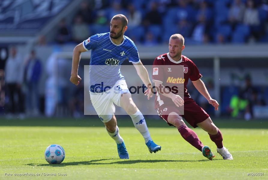 SSV Jahn Regensburg, SV Darmstadt 98, 2. Liga, 2. Bundesliga, Bundesliga, Liga, Voetball, Sport, Le Football, Germany, Futbol, Fotball, Fussball, Deutschland, DFL, DFB, Calcio, 2024/25, Saison 2024/2025 - Bild-ID: 1060551