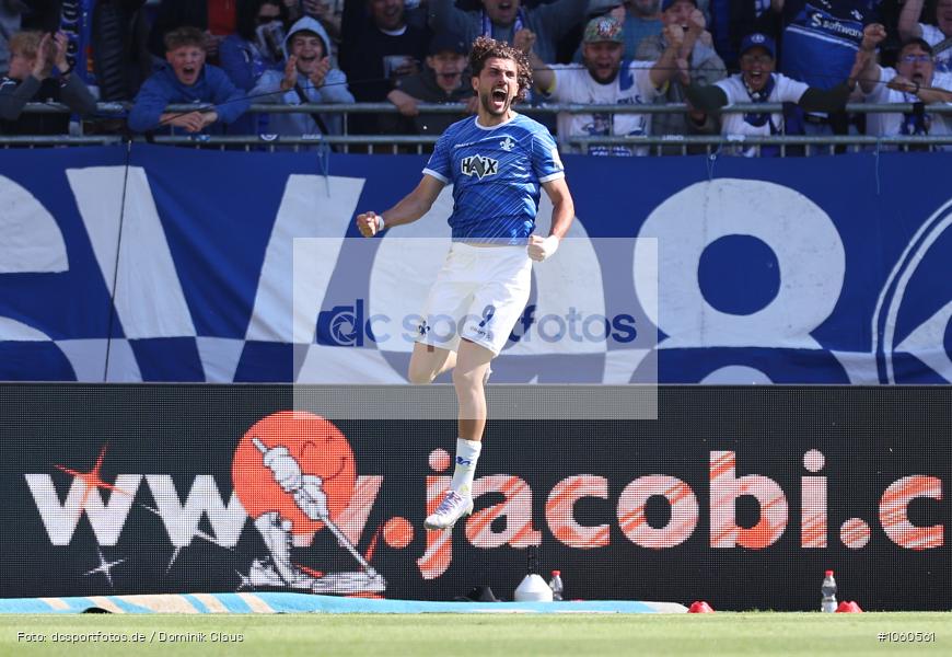 SSV Jahn Regensburg, SV Darmstadt 98, 2. Liga, 2. Bundesliga, Bundesliga, Liga, Voetball, Sport, Le Football, Germany, Futbol, Fotball, Fussball, Deutschland, DFL, DFB, Calcio, 2024/25, Saison 2024/2025 - Bild-ID: 1060561