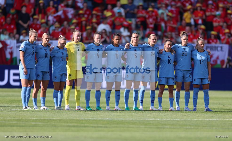 Niederlande, Wales, Europameisterschaft, UEFA Womens EURO 2025, Womens, Voetball, Sport, Le Football, Germany, Futbol, Fotball, Fussball, Calcio, 2025/26, Saison 2025/2026 - Bild-ID: 1060633