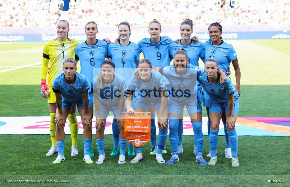 Niederlande, Wales, Europameisterschaft, UEFA Womens EURO 2025, Womens, Voetball, Sport, Le Football, Germany, Futbol, Fotball, Fussball, Calcio, 2025/26, Saison 2025/2026 - Bild-ID: 1060635