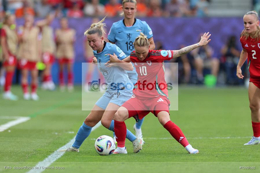 Niederlande, Wales, Europameisterschaft, UEFA Womens EURO 2025, Womens, Voetball, Sport, Le Football, Germany, Futbol, Fotball, Fussball, Calcio, 2025/26, Saison 2025/2026 - Bild-ID: 1060662