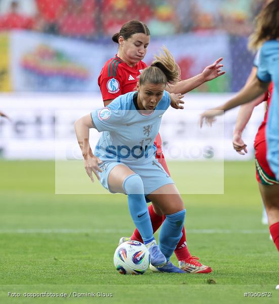 Niederlande, Wales, Europameisterschaft, UEFA Womens EURO 2025, Womens, Voetball, Sport, Le Football, Germany, Futbol, Fotball, Fussball, Calcio, 2025/26, Saison 2025/2026 - Bild-ID: 1060672