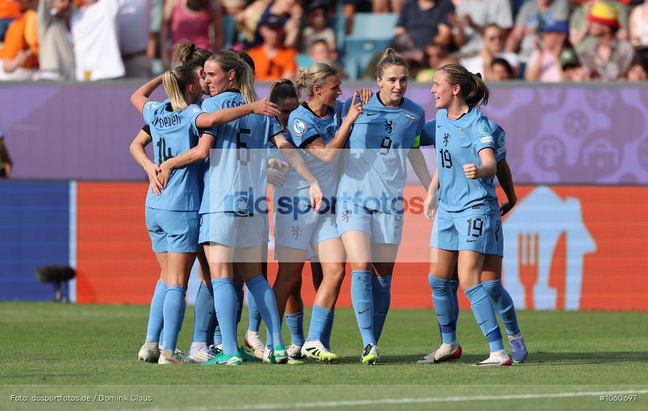 Niederlande, Wales, Europameisterschaft, UEFA Womens EURO 2025, Womens, Voetball, Sport, Le Football, Germany, Futbol, Fotball, Fussball, Calcio, 2025/26, Saison 2025/2026 - Bild-ID: 1060697