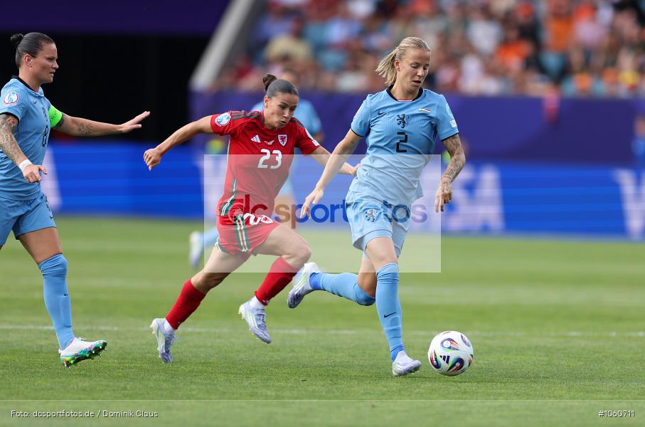Niederlande, Wales, Europameisterschaft, UEFA Womens EURO 2025, Womens, Voetball, Sport, Le Football, Germany, Futbol, Fotball, Fussball, Calcio, 2025/26, Saison 2025/2026 - Bild-ID: 1060711