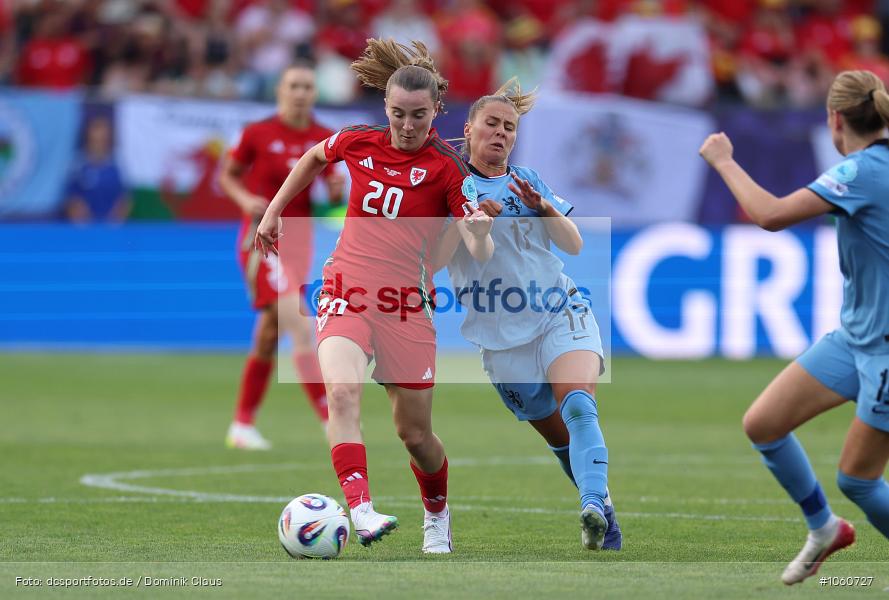 Niederlande, Wales, Europameisterschaft, UEFA Womens EURO 2025, Womens, Voetball, Sport, Le Football, Germany, Futbol, Fotball, Fussball, Calcio, 2025/26, Saison 2025/2026 - Bild-ID: 1060727