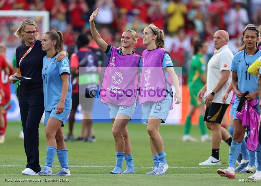 Niederlande, Wales, Europameisterschaft, UEFA Womens EURO 2025, Womens, Voetball, Sport, Le Football, Germany, Futbol, Fotball, Fussball, Calcio, 2025/26, Saison 2025/2026 - Bild-ID: 1060735