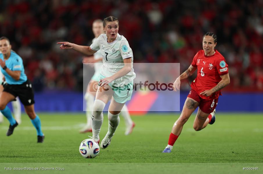Island, Schweiz, Europameisterschaft, UEFA Womens EURO 2025, Womens, Voetball, Sport, Le Football, Germany, Futbol, Fotball, Fussball, Calcio, 2025/26, Saison 2025/2026 - Bild-ID: 1060981