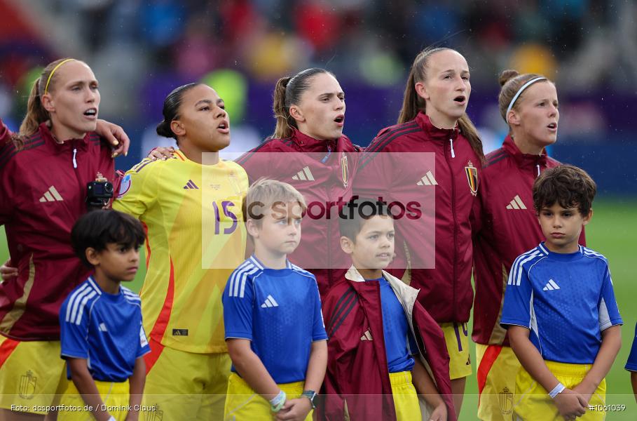 Belgien, Spanien, Europameisterschaft, UEFA Womens EURO 2025, Womens, Voetball, Sport, Le Football, Germany, Futbol, Fotball, Fussball, Calcio, 2025/26, Saison 2025/2026 - Bild-ID: 1061039