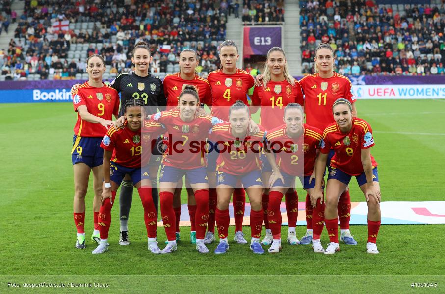 Belgien, Spanien, Europameisterschaft, UEFA Womens EURO 2025, Womens, Voetball, Sport, Le Football, Germany, Futbol, Fotball, Fussball, Calcio, 2025/26, Saison 2025/2026 - Bild-ID: 1061043
