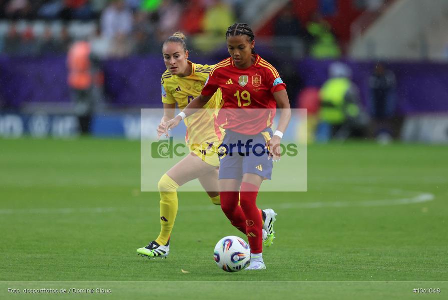 Belgien, Spanien, Europameisterschaft, UEFA Womens EURO 2025, Womens, Voetball, Sport, Le Football, Germany, Futbol, Fotball, Fussball, Calcio, 2025/26, Saison 2025/2026 - Bild-ID: 1061048