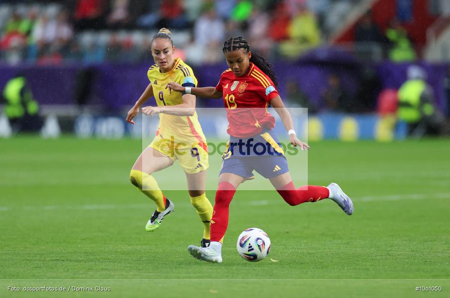 Belgien, Spanien, Europameisterschaft, UEFA Womens EURO 2025, Womens, Voetball, Sport, Le Football, Germany, Futbol, Fotball, Fussball, Calcio, 2025/26, Saison 2025/2026 - Bild-ID: 1061050