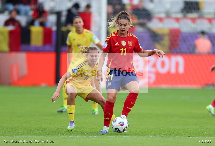 Belgien, Spanien, Europameisterschaft, UEFA Womens EURO 2025, Womens, Voetball, Sport, Le Football, Germany, Futbol, Fotball, Fussball, Calcio, 2025/26, Saison 2025/2026 - Bild-ID: 1061055