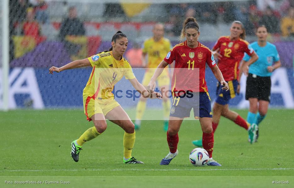 Belgien, Spanien, Europameisterschaft, UEFA Womens EURO 2025, Womens, Voetball, Sport, Le Football, Germany, Futbol, Fotball, Fussball, Calcio, 2025/26, Saison 2025/2026 - Bild-ID: 1061068