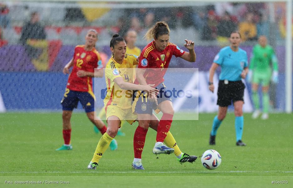 Belgien, Spanien, Europameisterschaft, UEFA Womens EURO 2025, Womens, Voetball, Sport, Le Football, Germany, Futbol, Fotball, Fussball, Calcio, 2025/26, Saison 2025/2026 - Bild-ID: 1061070