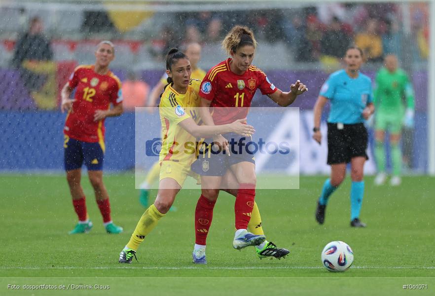Belgien, Spanien, Europameisterschaft, UEFA Womens EURO 2025, Womens, Voetball, Sport, Le Football, Germany, Futbol, Fotball, Fussball, Calcio, 2025/26, Saison 2025/2026 - Bild-ID: 1061071