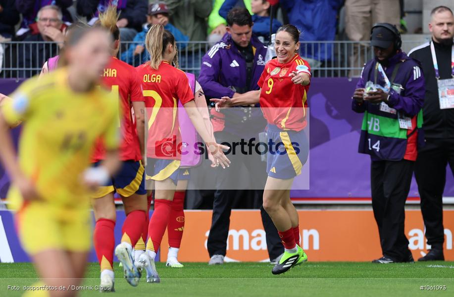 Belgien, Spanien, Europameisterschaft, UEFA Womens EURO 2025, Womens, Voetball, Sport, Le Football, Germany, Futbol, Fotball, Fussball, Calcio, 2025/26, Saison 2025/2026 - Bild-ID: 1061093