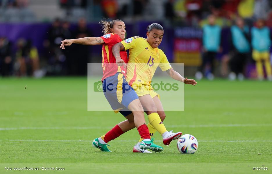 Belgien, Spanien, Europameisterschaft, UEFA Womens EURO 2025, Womens, Voetball, Sport, Le Football, Germany, Futbol, Fotball, Fussball, Calcio, 2025/26, Saison 2025/2026 - Bild-ID: 1061108