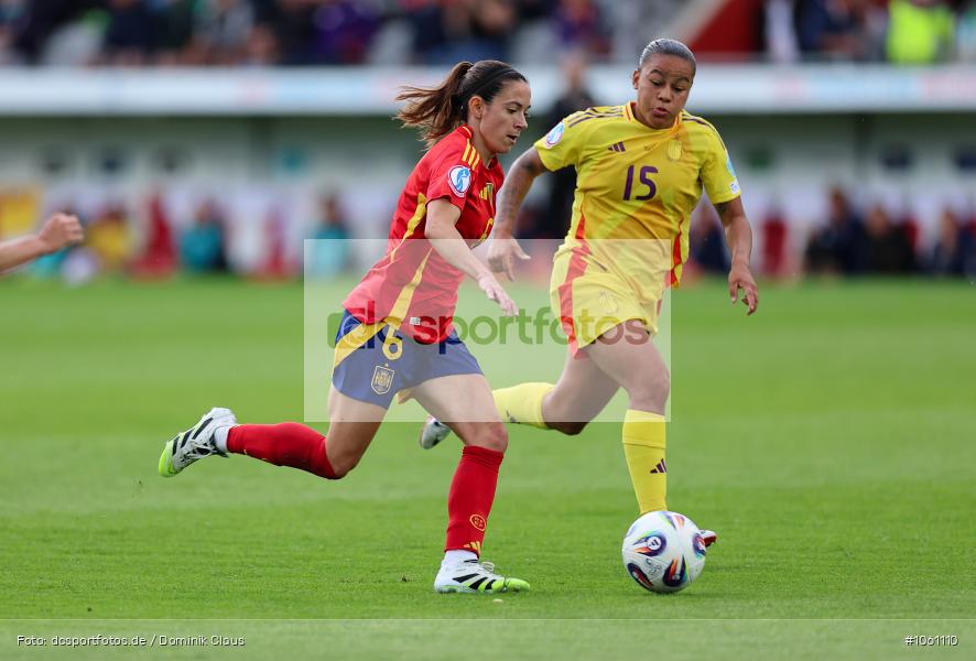 Belgien, Spanien, Europameisterschaft, UEFA Womens EURO 2025, Womens, Voetball, Sport, Le Football, Germany, Futbol, Fotball, Fussball, Calcio, 2025/26, Saison 2025/2026 - Bild-ID: 1061110