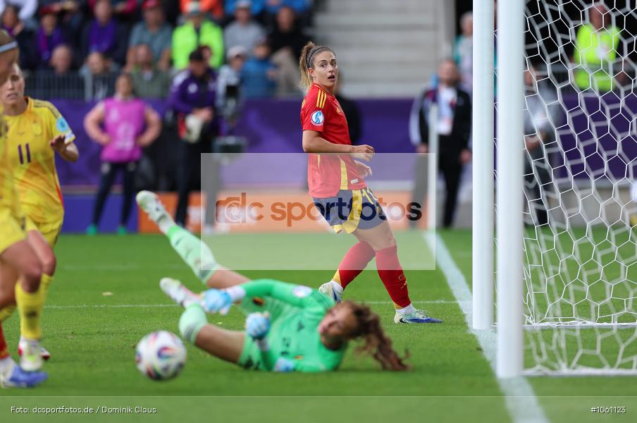 Belgien, Spanien, Europameisterschaft, UEFA Womens EURO 2025, Womens, Voetball, Sport, Le Football, Germany, Futbol, Fotball, Fussball, Calcio, 2025/26, Saison 2025/2026 - Bild-ID: 1061123