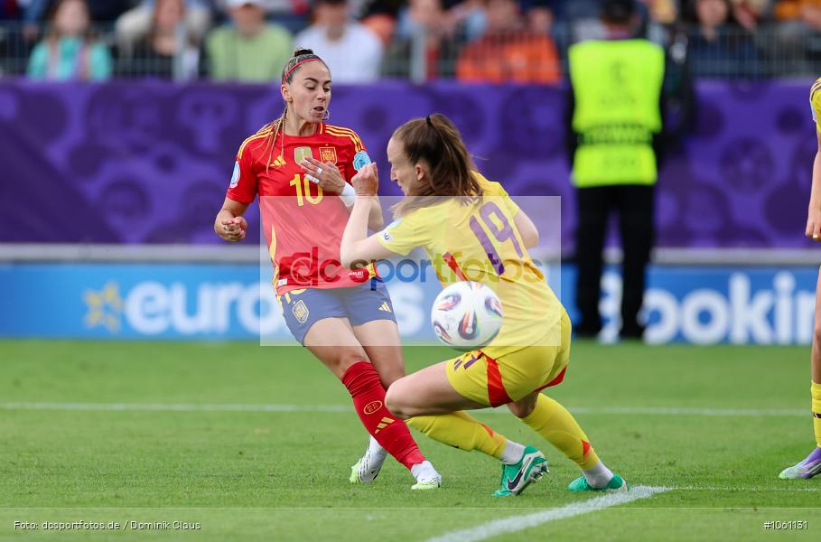 Belgien, Spanien, Europameisterschaft, UEFA Womens EURO 2025, Womens, Voetball, Sport, Le Football, Germany, Futbol, Fotball, Fussball, Calcio, 2025/26, Saison 2025/2026 - Bild-ID: 1061131