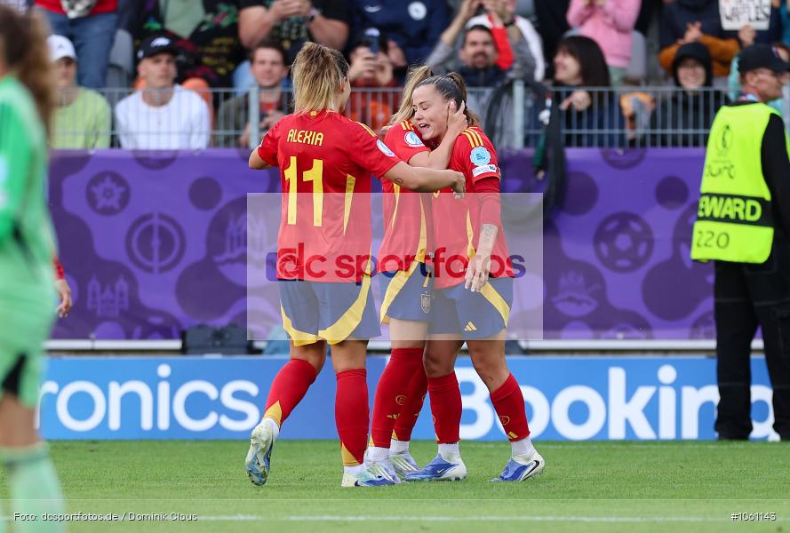 Belgien, Spanien, Europameisterschaft, UEFA Womens EURO 2025, Womens, Voetball, Sport, Le Football, Germany, Futbol, Fotball, Fussball, Calcio, 2025/26, Saison 2025/2026 - Bild-ID: 1061143