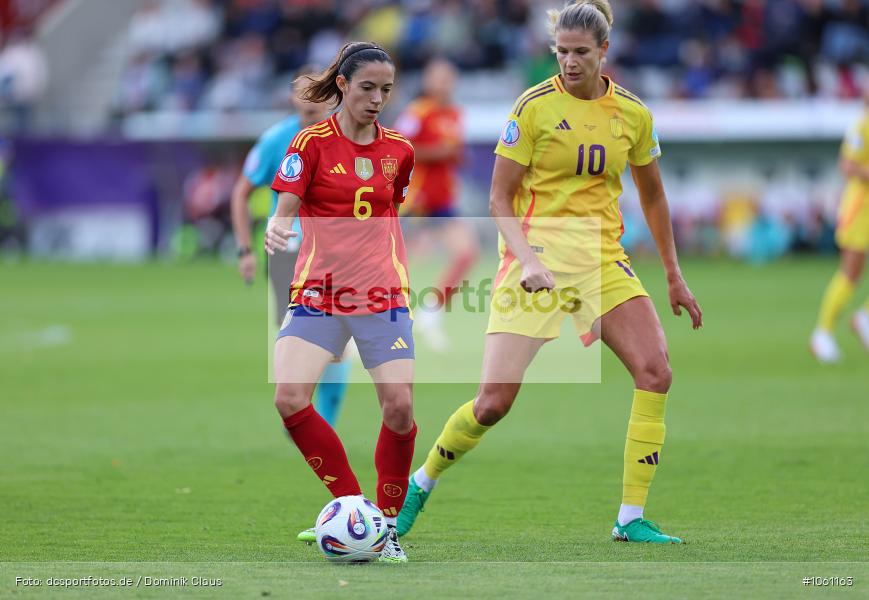 Belgien, Spanien, Europameisterschaft, UEFA Womens EURO 2025, Womens, Voetball, Sport, Le Football, Germany, Futbol, Fotball, Fussball, Calcio, 2025/26, Saison 2025/2026 - Bild-ID: 1061163
