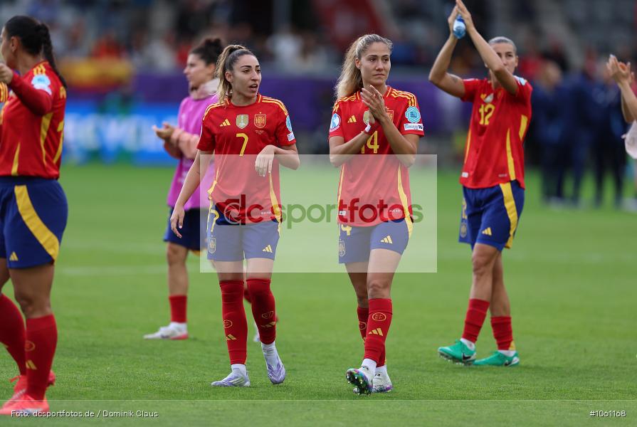 Belgien, Spanien, Europameisterschaft, UEFA Womens EURO 2025, Womens, Voetball, Sport, Le Football, Germany, Futbol, Fotball, Fussball, Calcio, 2025/26, Saison 2025/2026 - Bild-ID: 1061168