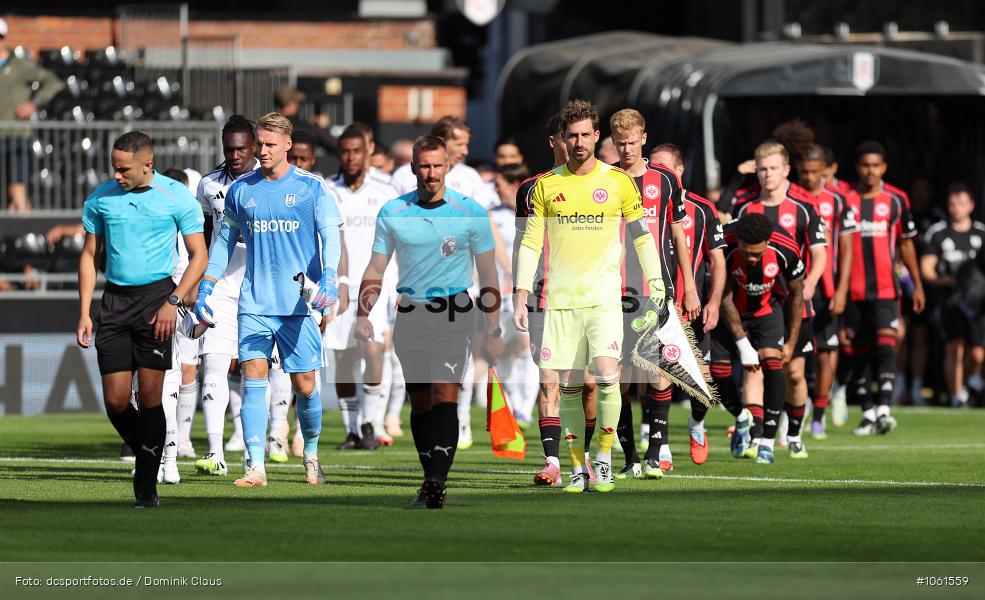 Eintracht Frankfurt, FC Fulham, Testspiel, UEFA, Voetball, Sport, Le Football, Germany, Futbol, Fotball, Fussball, Deutschland, DFL, DFB, Calcio, 2024/25, Saison 2024/2025 - Bild-ID: 1061559