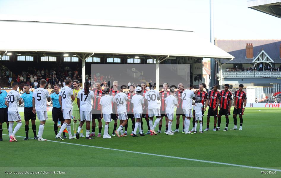 Eintracht Frankfurt, FC Fulham, Testspiel, UEFA, Voetball, Sport, Le Football, Germany, Futbol, Fotball, Fussball, Deutschland, DFL, DFB, Calcio, 2024/25, Saison 2024/2025 - Bild-ID: 1061564