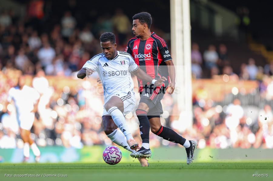 Eintracht Frankfurt, FC Fulham, Testspiel, UEFA, Voetball, Sport, Le Football, Germany, Futbol, Fotball, Fussball, Deutschland, DFL, DFB, Calcio, 2024/25, Saison 2024/2025 - Bild-ID: 1061575