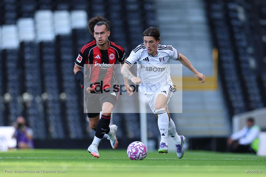 Eintracht Frankfurt, FC Fulham, Testspiel, UEFA, Voetball, Sport, Le Football, Germany, Futbol, Fotball, Fussball, Deutschland, DFL, DFB, Calcio, 2024/25, Saison 2024/2025 - Bild-ID: 1061578