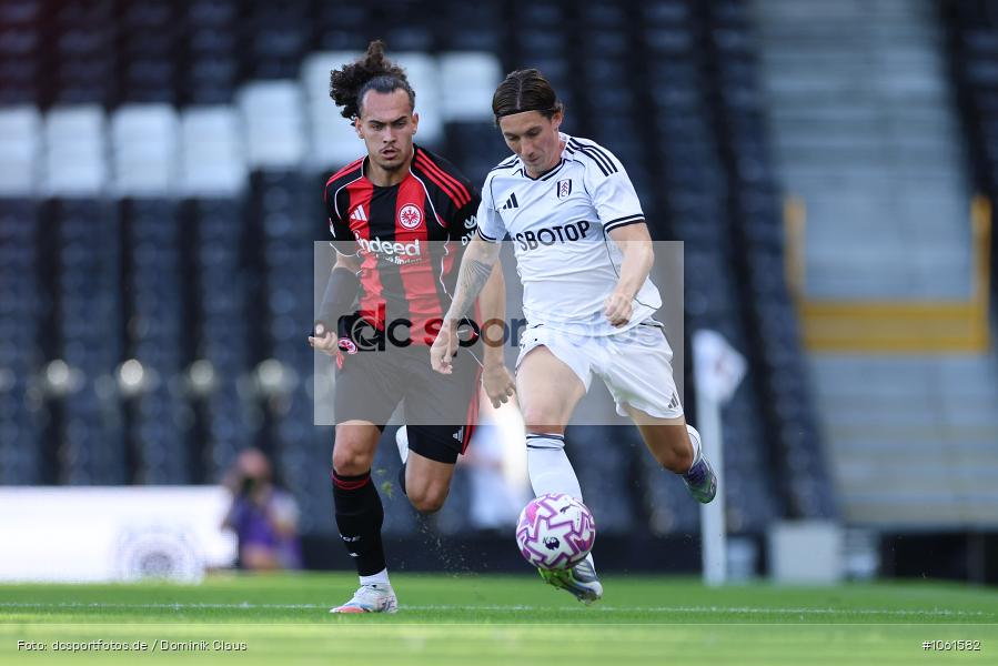 Eintracht Frankfurt, FC Fulham, Testspiel, UEFA, Voetball, Sport, Le Football, Germany, Futbol, Fotball, Fussball, Deutschland, DFL, DFB, Calcio, 2024/25, Saison 2024/2025 - Bild-ID: 1061582