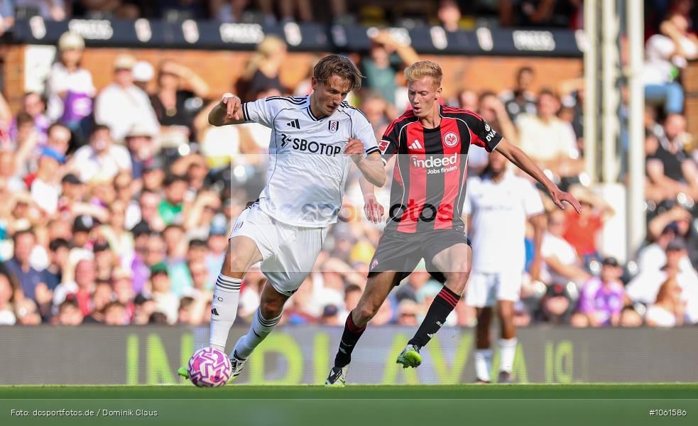 Eintracht Frankfurt, FC Fulham, Testspiel, UEFA, Voetball, Sport, Le Football, Germany, Futbol, Fotball, Fussball, Deutschland, DFL, DFB, Calcio, 2024/25, Saison 2024/2025 - Bild-ID: 1061586