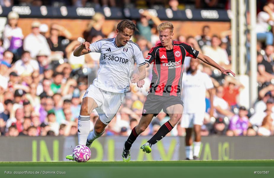Eintracht Frankfurt, FC Fulham, Testspiel, UEFA, Voetball, Sport, Le Football, Germany, Futbol, Fotball, Fussball, Deutschland, DFL, DFB, Calcio, 2024/25, Saison 2024/2025 - Bild-ID: 1061587