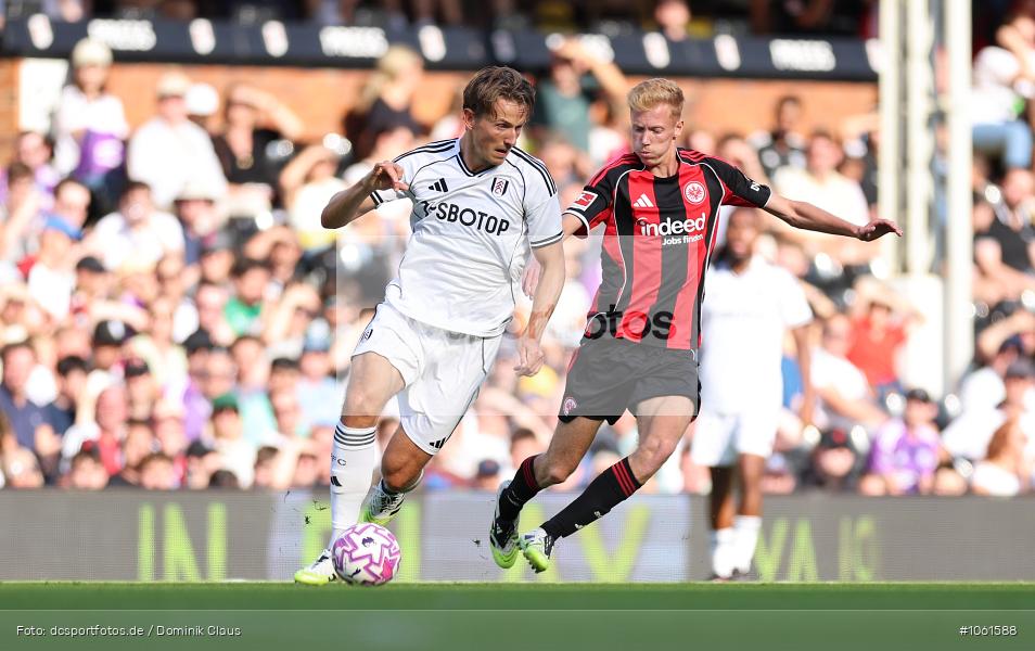 Eintracht Frankfurt, FC Fulham, Testspiel, UEFA, Voetball, Sport, Le Football, Germany, Futbol, Fotball, Fussball, Deutschland, DFL, DFB, Calcio, 2024/25, Saison 2024/2025 - Bild-ID: 1061588