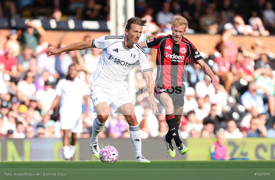 Eintracht Frankfurt, FC Fulham, Testspiel, UEFA, Voetball, Sport, Le Football, Germany, Futbol, Fotball, Fussball, Deutschland, DFL, DFB, Calcio, 2024/25, Saison 2024/2025 - Bild-ID: 1061590