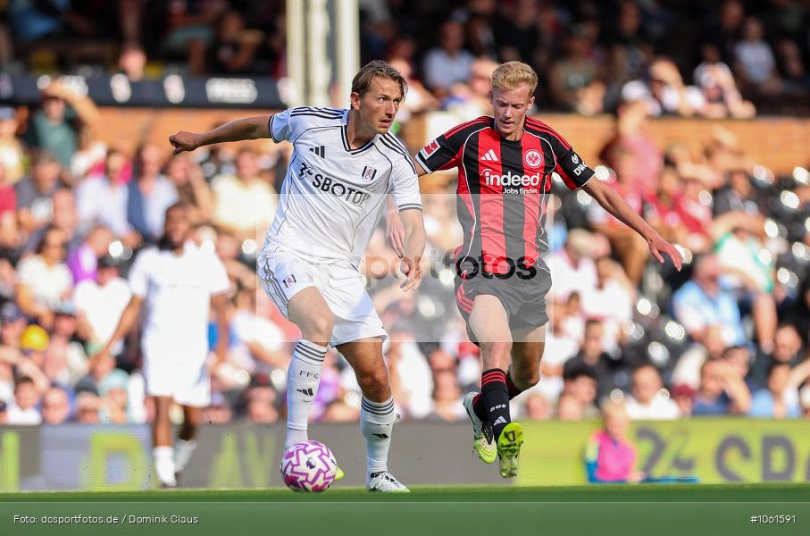Eintracht Frankfurt, FC Fulham, Testspiel, UEFA, Voetball, Sport, Le Football, Germany, Futbol, Fotball, Fussball, Deutschland, DFL, DFB, Calcio, 2024/25, Saison 2024/2025 - Bild-ID: 1061591