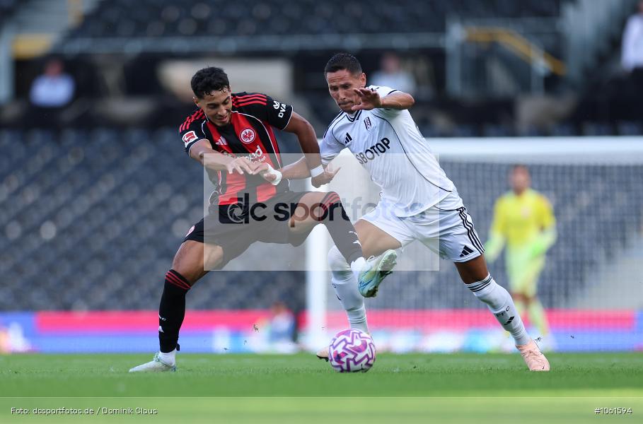 Eintracht Frankfurt, FC Fulham, Testspiel, UEFA, Voetball, Sport, Le Football, Germany, Futbol, Fotball, Fussball, Deutschland, DFL, DFB, Calcio, 2024/25, Saison 2024/2025 - Bild-ID: 1061594