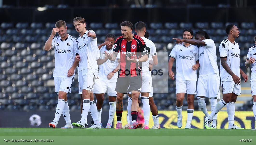 Eintracht Frankfurt, FC Fulham, Testspiel, UEFA, Voetball, Sport, Le Football, Germany, Futbol, Fotball, Fussball, Deutschland, DFL, DFB, Calcio, 2024/25, Saison 2024/2025 - Bild-ID: 1061601